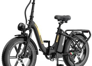 Rower elektryczny OVIVO C2 Pro czarno złoty  Raty| FV/Paragon