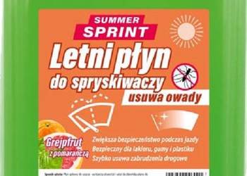 PŁYN DO SPRYSKIWACZY LETNI 5L  GREJPFRUT Z POMARAŃCZĄ