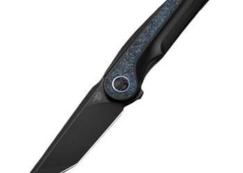 Nóż Bestech Blind Fury Black Stonewashed Titanium / Sky Blue Marble CF, Bl…
