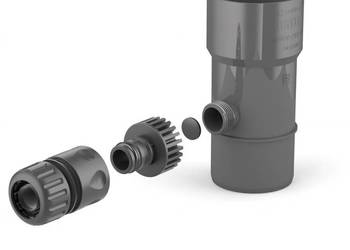 Bryza PVC Odzyskiwacz wody deszczowej 90 mm grafit