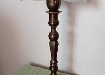 Stara mosiężna lampka nocna Stara mosiężna lampka nocna
