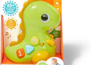 Interaktywny dinozaur BRIGHT STARTS Go & Glow Dino JAK NOWY