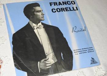 Franco CORELLI Recital Winyl - Włochy- Cetra LPC 55019