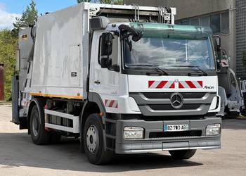 Mercedes Axor 1829 śmieciarka z wagą FAUN 16m3 EURO 5 WAGA
