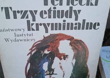 Trzy etiudy kryminalne Terlecki księgarnia antykwariat Praga