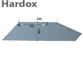 Lemiesz 300ha! HARDOX 306195/L części do pługa EBERHARDT