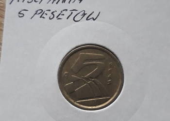 5 Peset Hiszpania 1992 r.