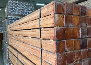 Legar konstrukcyjny Angelim Pedra 90x90 mm - twarde drewno egzotyczne