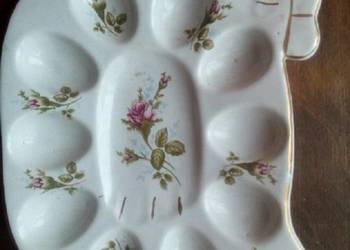 Chodzież porcelanowy talerz na jajka