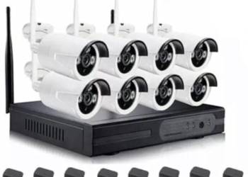 Zestaw 8 kamer FullHD, rejestrator