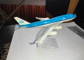 Metalowy nowy model samolotu B 747 1:200