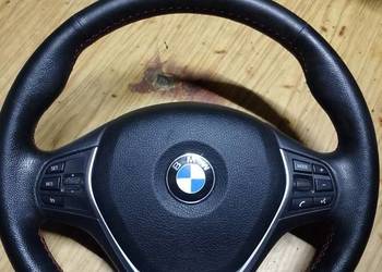 Kierownica BMW czerwona nić F30/F31