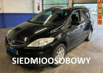 Mazda 5 1,8 benzyna,klimatronik,7 miejsc ,opony wielosez, isofix, podg. fo…