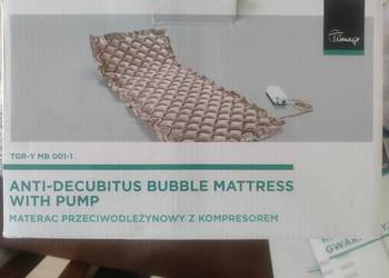 Materac przeciwodleżynowy z kompresorem