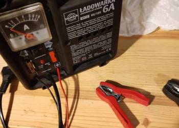 Ładowarka akumulatorów, prostownik 6V 12V-6A