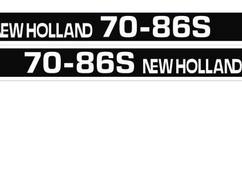Naklejki New Holland 70-86s i inne modele super mocne
