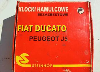 Fiat Ducato Peugeot J5 klocki hamulcowe
