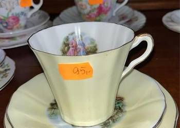 Filiżanka z talerzykiem deserowym. Imperial. Made in England