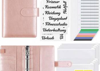 Segregator budżetowy A6 z 8 kopertami na gotówkę KONVINIT