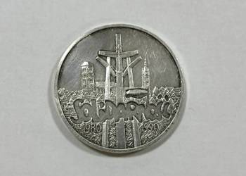 Srebrna Moneta Solidarności 1980-1990 100000zl