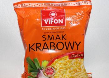 Vifon zupa smak krabowy zupka chińska krabowa instant ostra