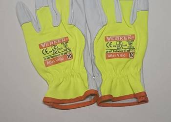 Rękawice robocze skórzane spawalnicze monterskie