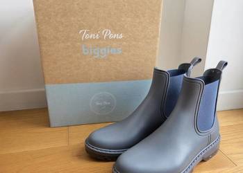 Kalosze niebieskie krótkie Toni Pons Cancun 25 cm