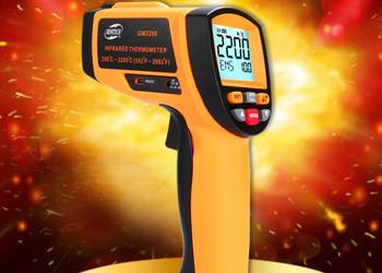 Termometr na podczerwień, pirometr cyfrowy Benetech GM-2200