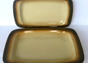 Półmisek ceramika Tułowice komplet 2 półmisków patera vintage modern home l