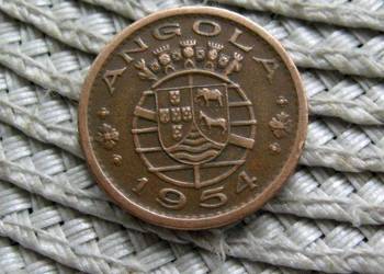 Angola Portugalska 50 Centavos 1954r