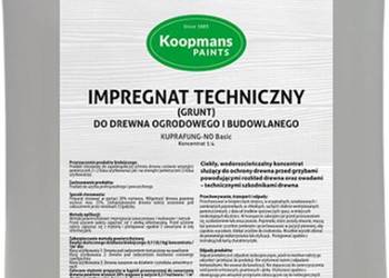 Impregnat techniczny - Grunt do drewna 1l