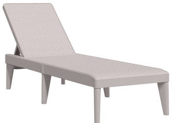 Leżak kolor cappuccino 186x60x29 cm PP WM-364216