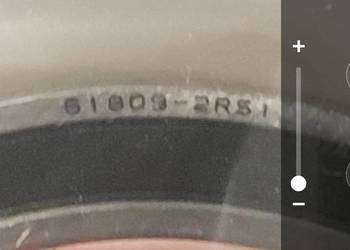 Łożysko FAG 61809 - 2rs