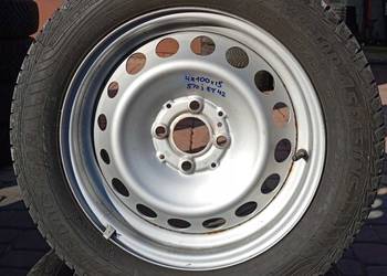 1x Felga stalowa 4 x 100  R15 5,5 j et 42 Renault Dacia Q 60,1 felgen stal