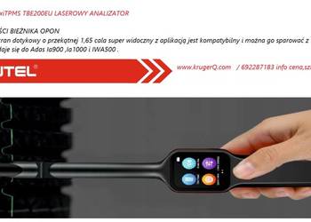 Autel MaxiTPMS TBE200EU laserowy analizator bieżnika