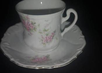 Śląska filiżanka. Secesja. Sygnowana numerycznie