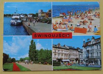 Świnoujście - mozaika zdjęć 1974 Świnoujście - mozaika zdjęć 1974