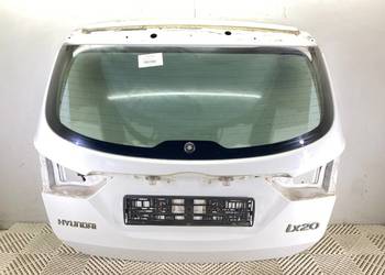 KLAPA TYŁ HYUNDAI ix20 Hatchback 7F - CRYSTAL WHITE TYLNA, BAGAŻNIKA