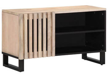 Szafka pod telewizor 80x34x46 cm lite drewno mango WM-377512