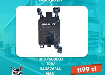 Radar Sensor 81276100037 TRW 54087631A Czujnik Odległości DISTRONIC MAN