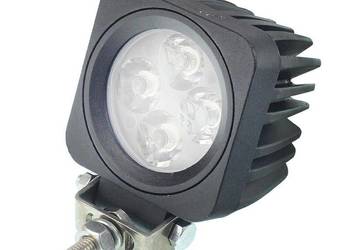 LAMPA ROBOCZA LEDOWA PROSTOKĄTNA,  4 LED OTOCZKA ALUMINIOWA, 9-30V, 67