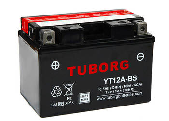 Akumulator Tuborg YT12A-BS 12V 10.5Ah 180A L+