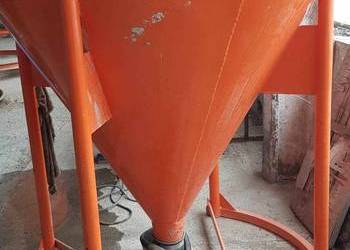 zbiornik na beton, kubeł, pojemnik, silos 1000 l