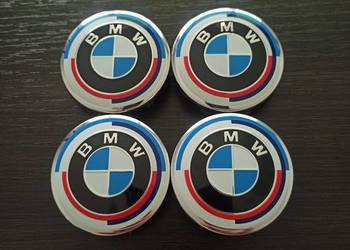 Dekielek kołpaczek znaczek felg 56mm BMW 50 lat Motorsport
