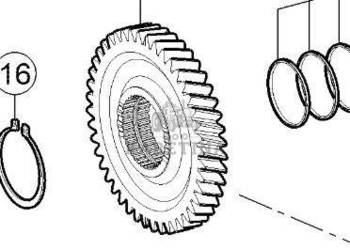 Claas Axion 870 Koło Zębate Tryb 0011657920 00 1165 792 0