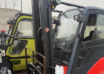 maszt LINDE E16 Triplex 6.20m przesuw 4-sekcja seria 386 391