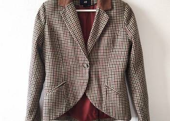 Marynarka Vintage y2k 80 90 00s Blezer Jacket Pepitka 38 40