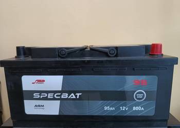 Akumulator  95Ah 800A SPECBAT AGM Specpart Szczecin