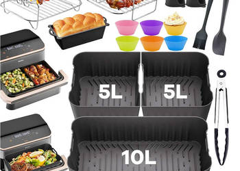 Formy silikonowe Zestaw do frytkownicy Cosori Dual Blaze Twinfry XXL 10L