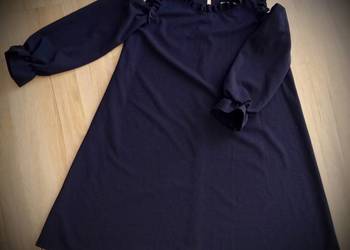 Luźna granatowa sukienka Vubu XS/165